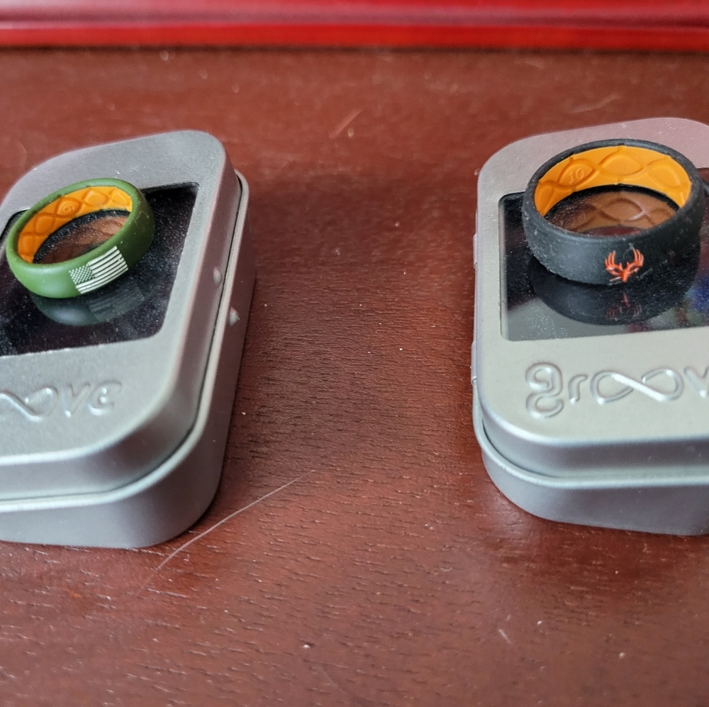 Rubber groove rings